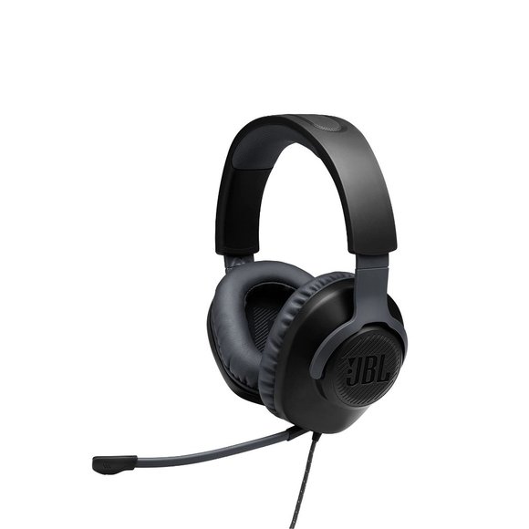 JBL Quantum 100 Wired Over Ear Gaming Headset - Black - Picture 5 of 6